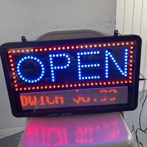 Open Sign